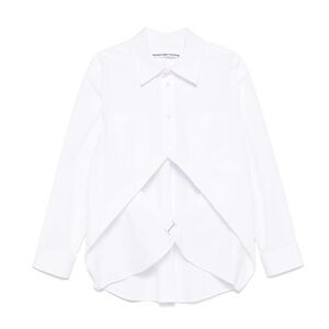 Alexander Wang exaggerated split front shirt